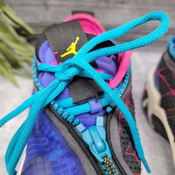 Nike | Jordan Why Not Zer0.6 Bright Concord/Pink Prime/Black Basketball Shoes - Picture 3 of 12